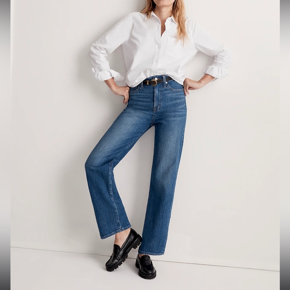 MADEWELL Perfect Vintage Wide Leg Jeans 26